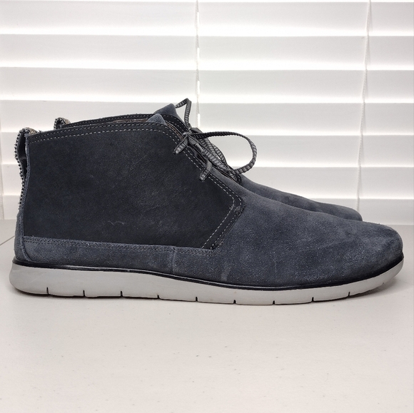 UGG Freamon Men's Suede Leather Lace Up Ankle Casual Chukka Boots Size 14 - Picture 3 of 15